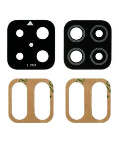 Стъкло за камера за SAMSUNG A225 Galaxy A22 (2021) 4G черен. MasterClub