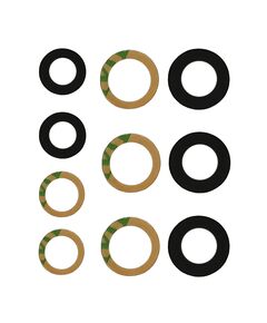 Стъкло за камера за SAMSUNG A525/ A725 Galaxy A52/ A72 (2021) (комплект 5 бр). MasterClub