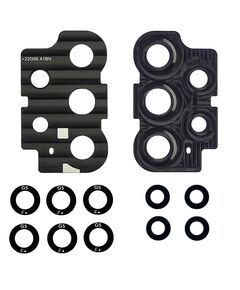 Стъкло за камера за SAMSUNG A536 Galaxy A53 (2022) черна рамка. MasterClub