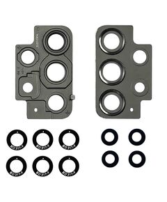 Стъкло за камера за SAMSUNG A725 Galaxy A72 (2021) сива рамка. MasterClub