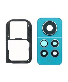 Стъкло за камера за XIAOMI Redmi Note 12 Pro (4G) синя рамка. MasterClub